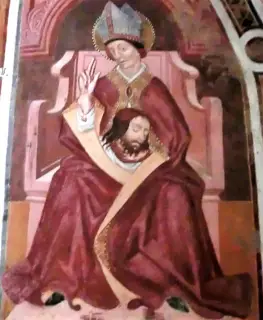 Affreschi - Cappella di Notre Dame Du Cognet o Coignet a BardonecchiaFrazione Les Arnauds