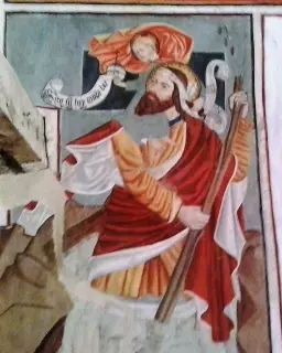 Affreschi - Cappella di San Sisto a BardonecchiaFrazione Melezet