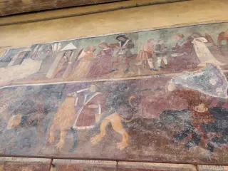 Ciclo Vizi e virtù - Cappella di Santo Stefano a GiaglioneFrazione Santo Stefano