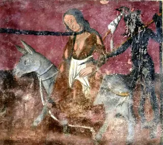 Ciclo Vizi e virtù - Cappella di Santo Stefano a GiaglioneFrazione Santo Stefano