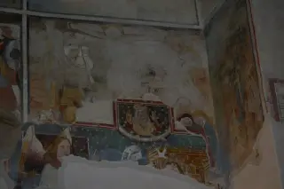 Storie di Cristo - 23 Crocifissione - Pieve di San Maurizio a San Maurizio Canavese