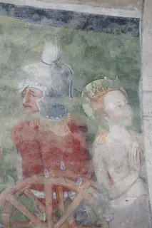 Martirio di Santa Caterina - Particolare - Pieve di San Maurizio a San Maurizio Canavese