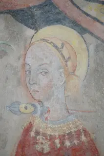 Martirio Santa Lucia - Pieve di San Maurizio a San Maurizio Canavese