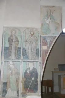 Affreschi - Pieve di San Maurizio a San Maurizio Canavese