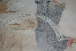 Martirio di Santo Stefano - Particolare - Pieve di San Maurizio a San Maurizio Canavese