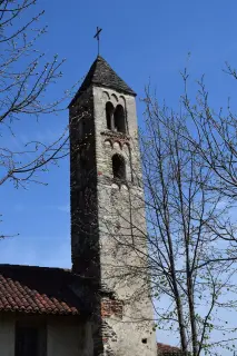 Campanile - Cappella di Santa Maria di Spinerano o Spinarano a San Carlo Canavese