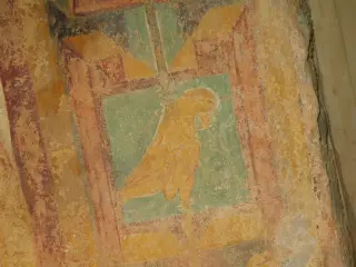 Affreschi arco trionfale - Chiesa di San Ferriolo o San Ferreolo a Grosso