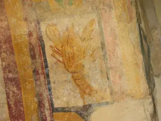 Affreschi arco trionfale - Chiesa di San Ferriolo o San Ferreolo a Grosso