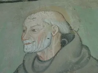 San Bernardino da Siena dettaglio - Chiesa di San Ferriolo o San Ferreolo a Grosso