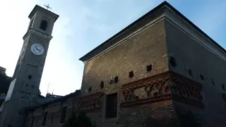 Fregi gotici - Chiesa di Santa Croce a Lanzo Torinese