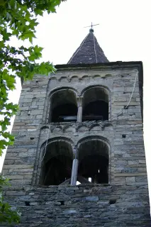 Campanile cuspide - Campanile di Santa Marcellina a Ceres
