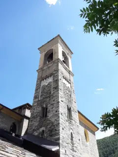 Campanile - Parrocchiale dei Santi Nicola e Grato a Ala di Stura