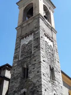Campanile - Parrocchiale dei Santi Nicola e Grato a Ala di Stura