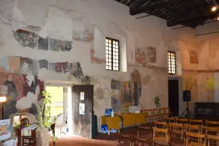 Affreschi - Chiesa della Confraternita di Santa Croce a Rocca Canavese