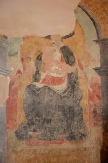 Madonna col bambino - Chiesa della Confraternita di Santa Croce a Rocca Canavese