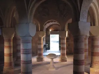 Interno - Battistero o Rotonda di San Pietro in Consavia a Asti