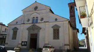 Facciata - Parrocchiale di San Giovanni Battista a Rivara