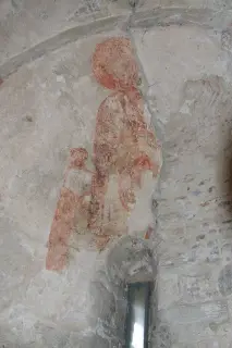 Affresco - Abbazia dell' Assunta o di Fruttuaria a San Benigno Canavese