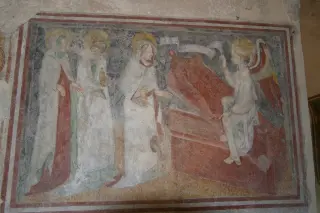 Tre Maria al sepolcro - Chiesa di San Lorenzo a Settimo Vittone