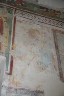 San Michele Arcangelo e la pesa delle anime - Chiesa di San Lorenzo a Settimo Vittone
