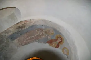 Affresco - Cattedrale o Duomo di Santa Maria a Ivrea