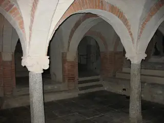 Cripta parte anteriore - Cattedrale o Duomo di Santa Maria a Ivrea