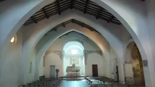 Interno - Chiesa del Cimitero o Cura Vecchia a Viverone