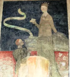 Affresco - Chiesa di San Giorgio a Valperga