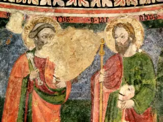 Apostoli - Pieve o Chiesa di Santa Croce a Sparone