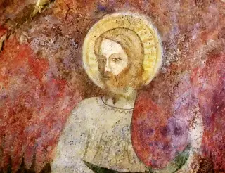 Affresco - Pieve o Chiesa di Santa Croce a Sparone