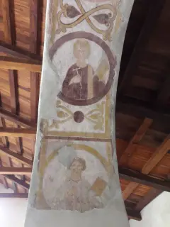 Affreschi del sottarco - Chiesa di San Michele in Clivolo a Borgo d'Ale