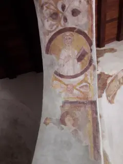 Affreschi del sottarco - Chiesa di San Michele in Clivolo a Borgo d'Ale