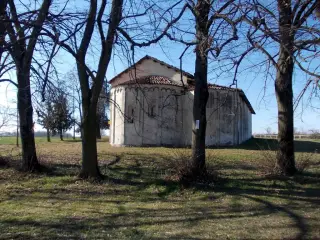 Vista absidale - Chiesa di San Michele in Clivolo a Borgo d'Ale
