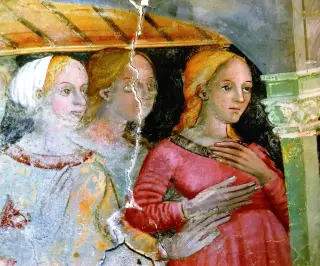 Affresco - Chiesa di San Pietro a Avigliana