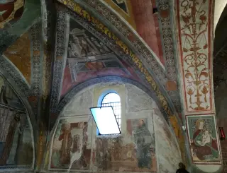 Affreschi - Parrocchiale dei Santi Nazario e Celso a Quinto Vercellese