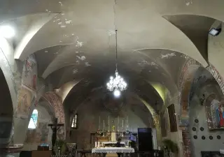 Interno - Parrocchiale dei Santi Nazario e Celso a Quinto Vercellese