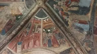 Affreschi della volta - Parrocchiale di San Giorgio a Collobiano