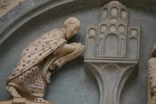 Lunetta con il Cardinale Guala Bicchieri - Basilica di Sant'Andrea a Vercelli