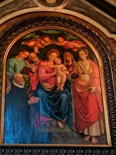 Madonna col Bambino - Chiesa di San Francesco in Sant'Agnese a Vercelli