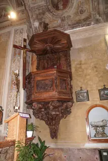 Pulpito - Parrocchiale di San Giorgio a Agrate Conturbia