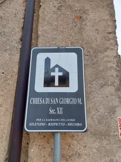 Pannello illustrativo - Parrocchiale di San Giorgio a Agrate Conturbia