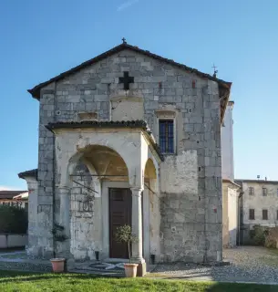 Facciata - Parrocchiale di San Giorgio a Agrate Conturbia