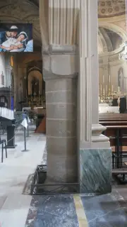 Antica colonna - Parrocchiale di Sant'Antonio a Bagnasco
