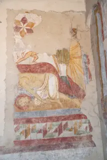 Affresco - Pieve di San Pietro a Casalvolone