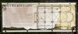 Pannello illustrativo - Pieve di San Pietro a Casalvolone