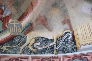 Leone di San Marco - Oratorio di San Martino a Vicolungo