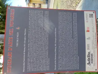 Pannello illustrativo - Parrocchiale di San Giorgio e Martino o della Natività di Maria a Vicolungo