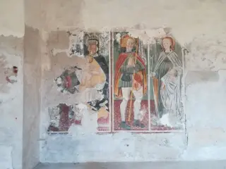 Affreschi - Oratorio di Santa Maria Nuova a Sillavengo