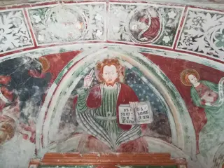 Affreschi - Oratorio di Santa Maria Nuova a Sillavengo