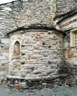 Absidi - Pieve o Chiesa Cimiteriale di Santa Maria Assunta a Netro
